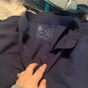 Figs womens small Rafaela top